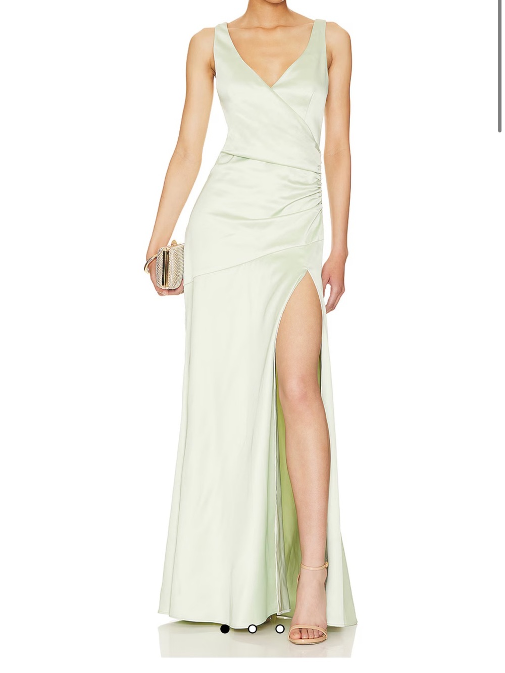 Dawn Gown in Sage green lovers and friends
